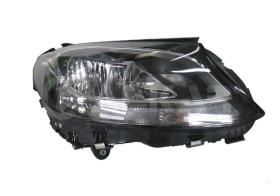 ALKAR 2742712 - DERECHO,FARO,CON LUZ DE DIA,ELECTRICO,CON MOTOR,NEGRO,LED,H7