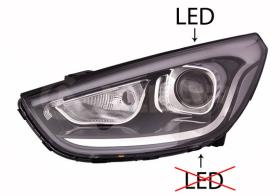 ALKAR 2751582 - IZQUIERDO,FARO,ELECTRICO,NEGRO,LED,HIR2,PY21W,T.SAM