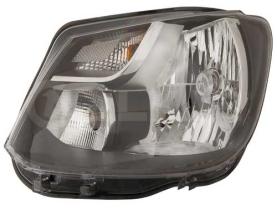 ALKAR 2755154 - IZQ.FARO,ELEC.C/MOTOR,NEGRO,H4,