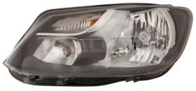 ALKAR 2756154 - DCH.FARO,ELEC.C/MOTOR,NEGRO,H4,