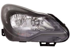 ALKAR 2762421 - DERECHO,FARO,CON LUZ DE DIA,ELECTRICO,CON MOTOR,NEGRO,H1,H7,