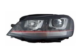 ALKAR 2771137 - IZQUIERDO,FARO,CON LUZ DE DIA,ELECTRICO,CON MOTOR,NEGRO,H7,D