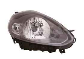 ALKAR 2776349 - DERECHO,FARO,CON LUZ DE DIA,ELECTRICO,CON MOTOR,NEGRO,H4,W5W