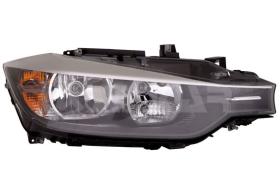 ALKAR 2782843 - DERECHO,FARO,CON LUZ DE DIA,ELECTRICO,CON MOTOR,NEGRO,H7,+H7