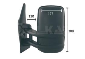 ALKAR 9201902 - IZQUIERDO,COMPLETO,ESPEJO ANGULO MUERTO,MANUAL,CONVEXO,BRAZO