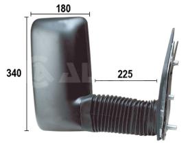 ALKAR 9220977 - DERECHO,COMPLETO,ESPEJO ANGULO MUERTO,MANUAL,CONVEXO,BRAZO L