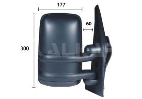 ALKAR 9265902 - DERECHO,COMPLETO,ESPEJO ANGULO MUERTO,MANUAL,CONVEXO,BRAZO C