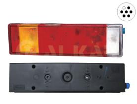 ALKAR 9702024 - DERECHO,PILOTO MARCHA ATRAS,ANTINIEBLA TRASERO,CON PORTALAM