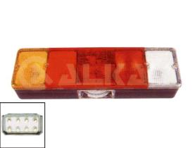 ALKAR 9709007 - IZQUIERDO,PILOTO MARCHA ATRAS,ANTINIEBLA TRASERO,LHD,CABLE