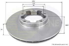 COMLINE ADC0286V - DISCO FRENO
