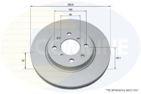 COMLINE ADC0931V - DISCO FRENO