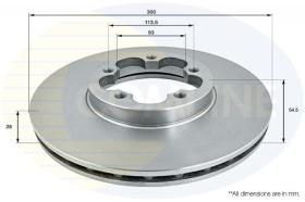 COMLINE ADC1259V - DISCO DE FRENO