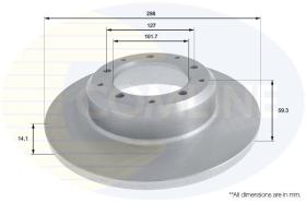 COMLINE ADC1338 - DISCO FRENO