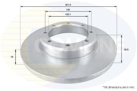 COMLINE ADC1598 - DISCO FRENO