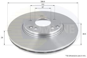 COMLINE ADC1669V - DISCO FRENO