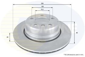 COMLINE ADC1771V - DISCO FRENO