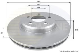 COMLINE ADC2322V - DISCO FRENO