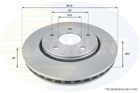 COMLINE ADC2324V - DISCO FRENO