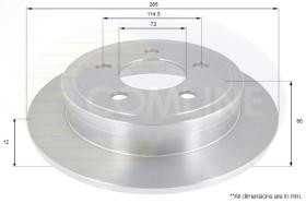 COMLINE ADC2326 - DISCO DE FRENO