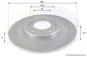 COMLINE ADC2411 - DISCO FRENO