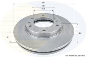 COMLINE ADC2414V - DISCO FRENO
