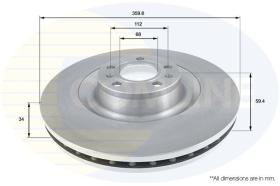 COMLINE ADC2607V - DISCO FRENO