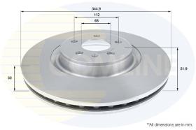 COMLINE ADC2612V - DISCO FRENO