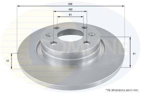 COMLINE ADC2709 - DISCO DE FRENO