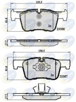 COMLINE CBP02130 - PASTILLA DE FRENO