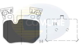 COMLINE CBP06023 - PASTILLAS FRENO