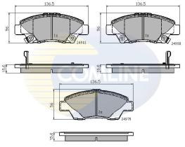 COMLINE CBP32036 - PASTILLA DE FRENO