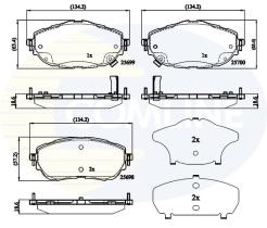 COMLINE CBP32207 - PASTILLA DE FRENO
