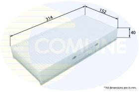 COMLINE EKF109 - FILTRO DE HABITACULO