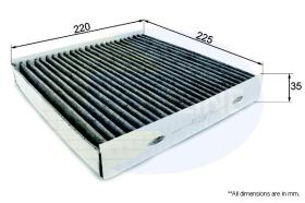 COMLINE EKF193A - FILTRO HABITACULO