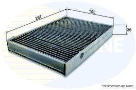 COMLINE EKF273A - FILTRO HABITACULO
