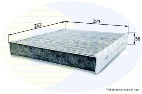 COMLINE EKF332A - FILTRO DE HABITACULO