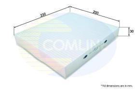 COMLINE EKF333 - FILTRO DE HABITACULO