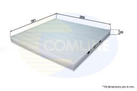 COMLINE EKF334 - FILTRO HABITACULO