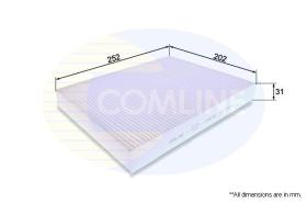 COMLINE EKF335 - FILTRO HABITACULO
