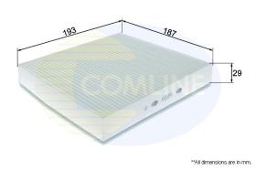 COMLINE EKF382 - FILTRO DE HABITACULO