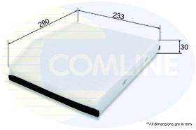 COMLINE EKF384 - FILTRO DE HABITACULO