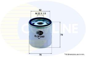 COMLINE EOF280 - FILTRO DE ACEITE