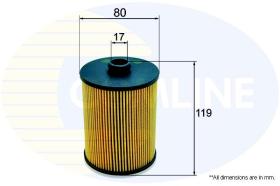 COMLINE EOF281 - FILTRO DE ACEITE