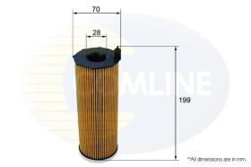 COMLINE EOF284 - FILTRO DE ACEITE