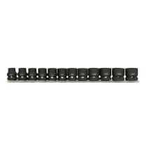 JBM 53060 - SET 12 VASOS IMPACTO HEXAGONALES PERFIL BAJO 1/2"