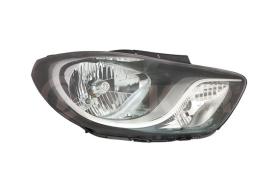 ALKAR 2762629 - DERECHO,FARO,ELECTRICO,CON MOTOR,NEGRO,H4,PY21W,W5W,