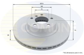 COMLINE ADC1779V - DISCOS DE FRENO COMLINE