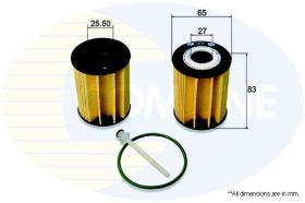 COMLINE EOF300 - FILTRO DE ACEITE COMLINE