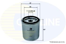 COMLINE EFF301 - FILTRO DE COMBUSTIBLE