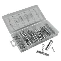 JBM 53363 - ESTUCHE PASADORES CLEVIS Y CLIPS EN R 71PCS